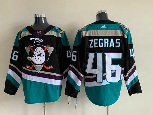 Anaheim Ducks  Trevor Zegras  #46  Hockey jerseys