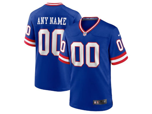 Adult New York Giants number and name custom Football Jerseys