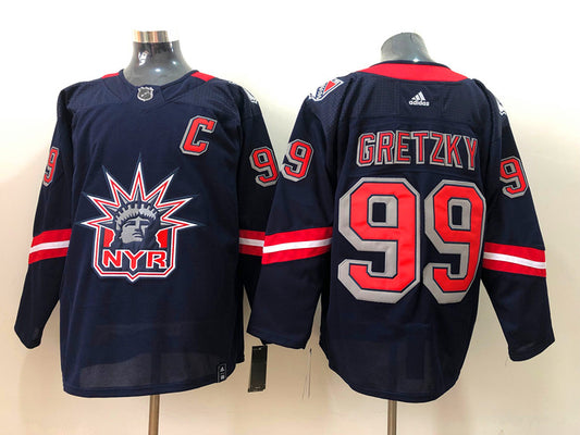 New York Rangers WAYNE GRETZKY #99 Hockey jerseys
