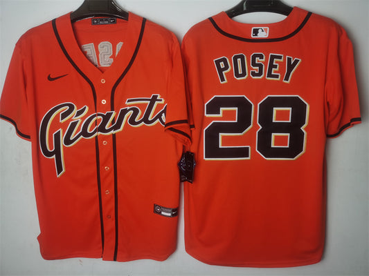 Adult ‎San Francisco Giants Buster Posey NO.28 baseball Jerseys