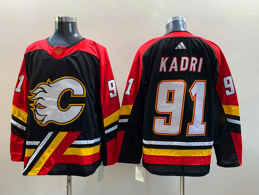 Calgary Flames Nazem Kadri #91 Hockey jerseys