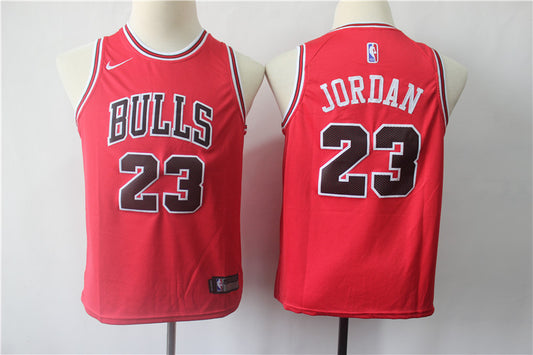 Kids Chicago Bulls Jordan NO.23 Basketball Jersey