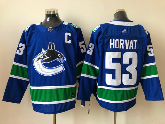 Vancouver Canucks Bo Horvat #53 Hockey jerseys
