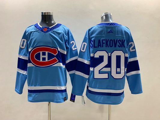 Montréal Canadiens Juraj Slafkovsky #20 Hockey jerseys
