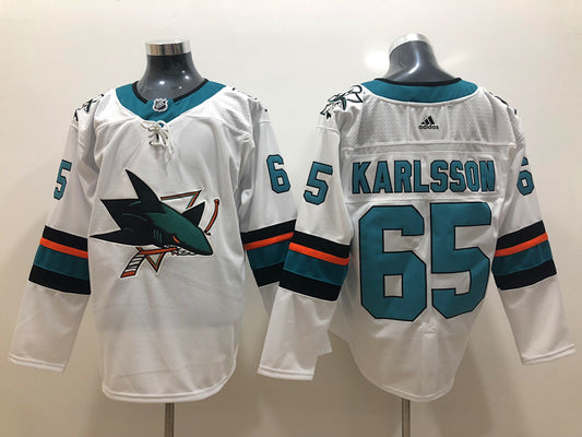 San Jose Sharks Erik Karlsson #65 Hockey jerseys