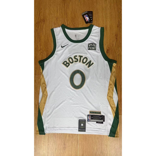 New Arrival Boston Celtics Jayson Tatum NO.0 Basketball Jersey city version