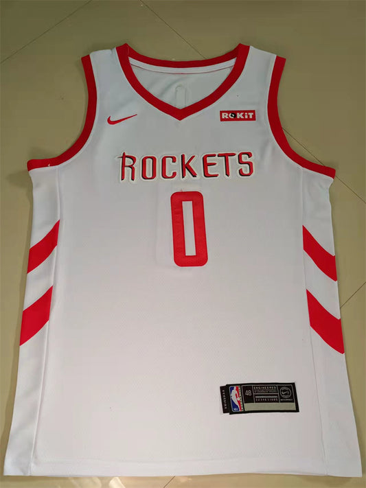 Houston Rockets Russell Westbrook NO.0 Basketball Jersey