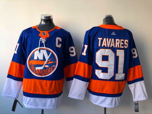 NEW York Islanders John Tavares #91 Hockey jerseys