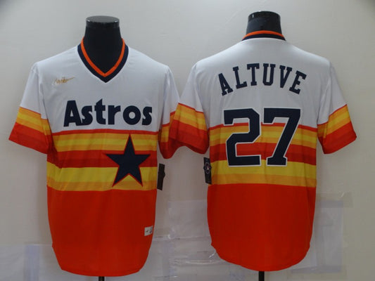 Men/Women/Youth  Houston Astros Jose Altuve NO.27 baseball jersey