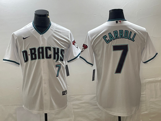 Men/Women/Youth  ‎Arizona Diamondbacks Corbin Carroll  NO.7 baseball Jerseys