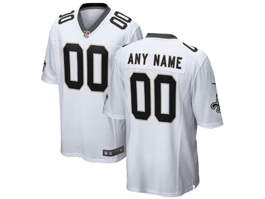 Adult New Orleans Saints number and name custom Football Jerseys