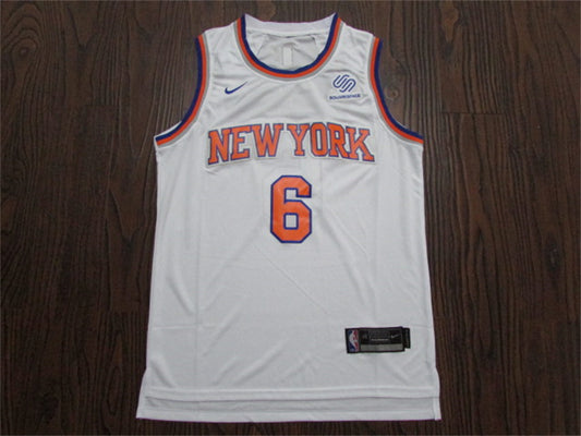 New York Knicks Porzingis NO.6 Basketball Jersey