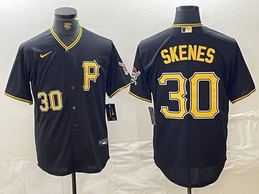 Men/Women/Youth Pittsburgh Pirates Paul Skenes  #30 baseball Jerseys