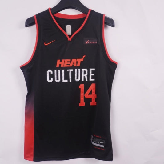 New arrival Miami Heat Tyler Culture Herro NO.14 Basketball Jersey city version