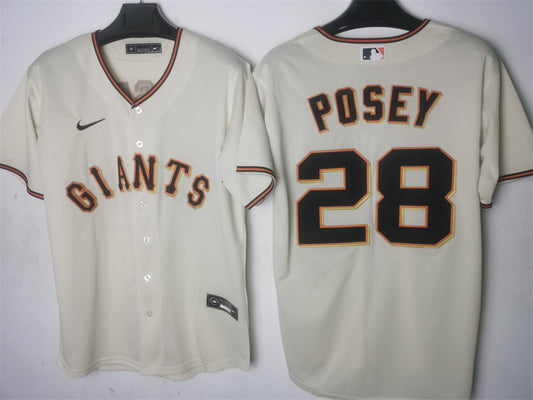 Adult ‎San Francisco Giants Buster Posey NO.28 baseball Jerseys