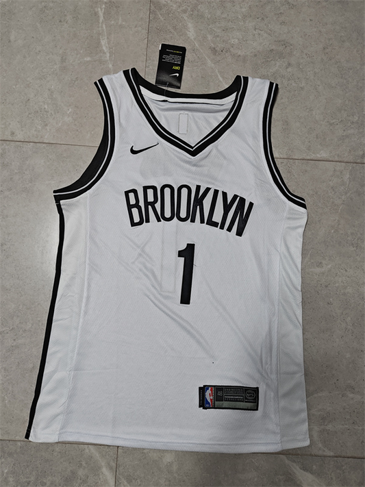 Brooklyn Nets Mikal Bridges NO.1 Basketball Jersey