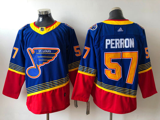St. Louis Blues David Perron #57Hockey jerseys