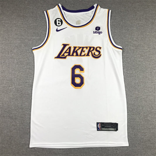 Los Angeles Lakers Lebron James NO.6 Basketball Jersey