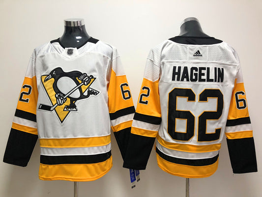 Pittsburgh Penguins Carl Hagelin #62 Hockey jerseys