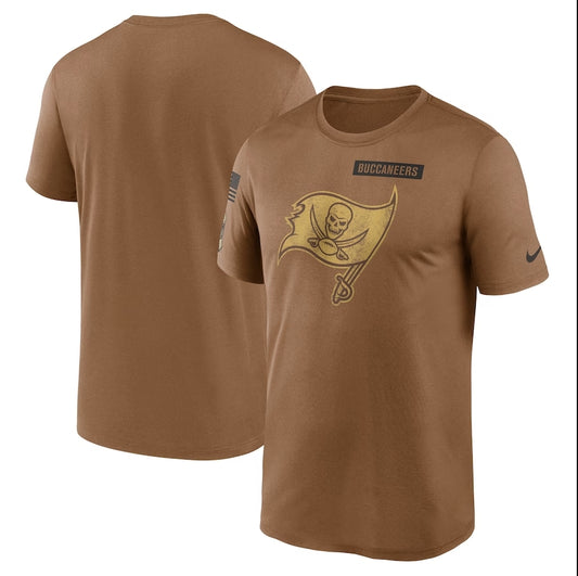 men/women/kids Tampa Bay Buccaneers 2023 Salute To Service Sideline T-Shirts