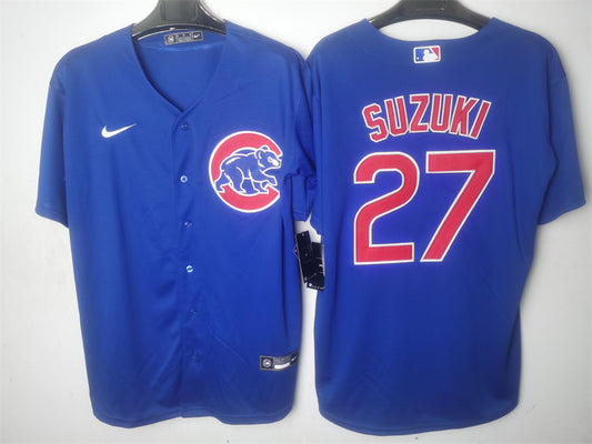 Men/Women/Youth Chicago Cubs Seiya Suzuki NO.27 baseball Jerseys