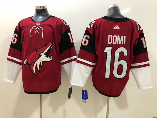 Phoenix Coyotes Max Domi #16 Hockey jerseys