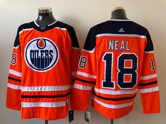 Edmonton Oilers James Neal  #18 Hockey jerseys