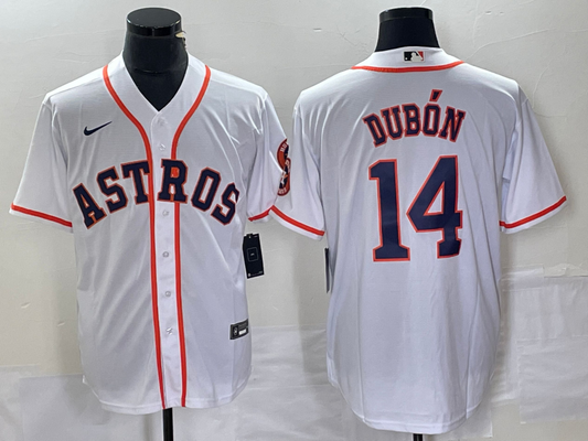 Men/Women/Youth Houston Astros Mauricio Dubon #14 baseball Jerseys