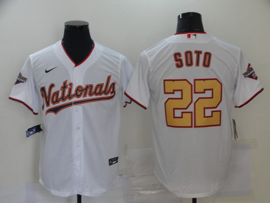 Men/Women/Youth Washington Nationals Juan Soto #22 baseball Jerseys