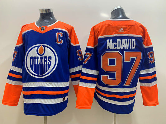 Edmonton Oilers Connor Mcdavid #97 Hockey jerseys