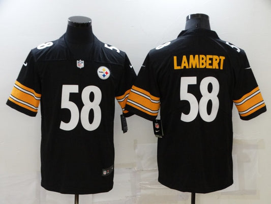 Adult Pittsburgh Steelers Jack Lambert NO.58 Football Jerseys