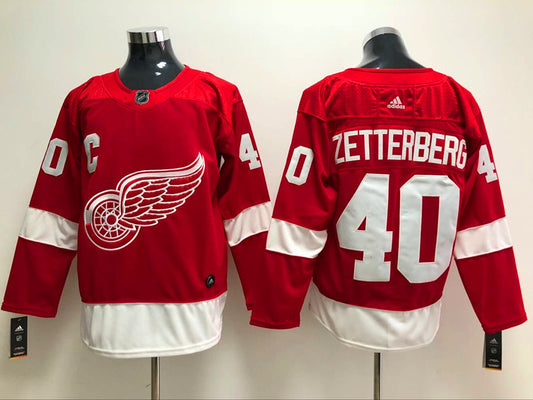 Detroit Red Wings Henrik Zetterberg #40 Hockey jerseys