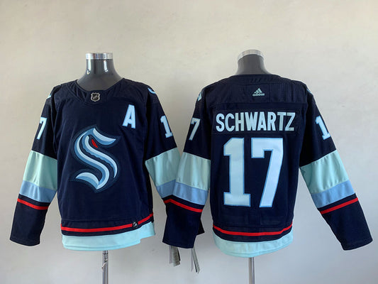 Seattle Kraken Jaden Schwartz #17 Hockey jerseys