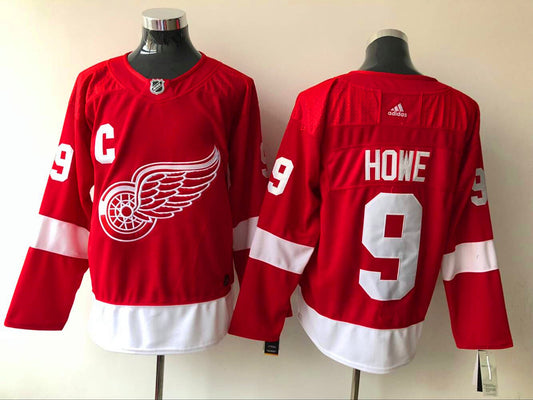 Detroit Red Wings Gordie Howe #9 Hockey jerseys