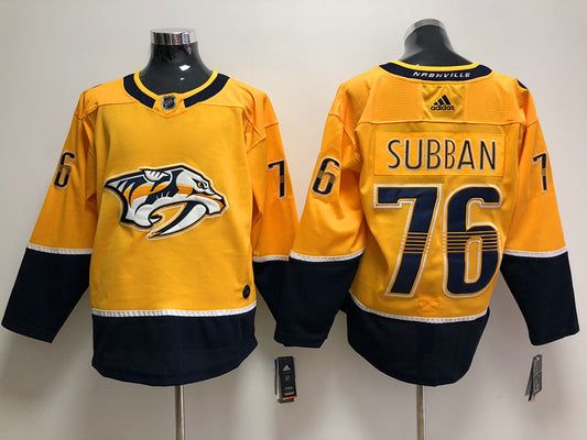 Nashville Predators P. K. Subban #76 Hockey jerseys