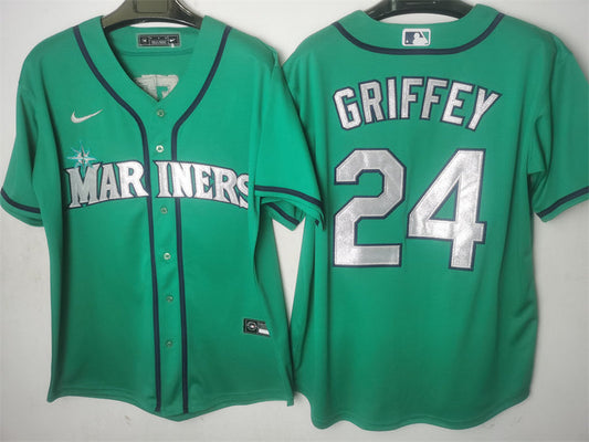 Men/Women/Youth ‎Seattle Mariners Ken Griffey Jr. NO.24 baseball Jerseys
