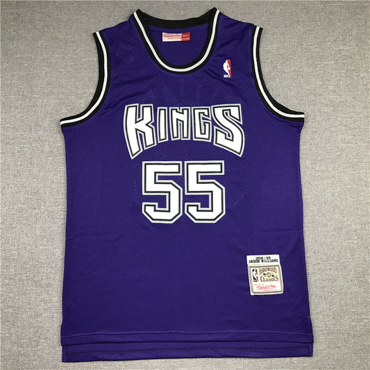 Sacramento Kings Williams NO.55 Basketball Jersey