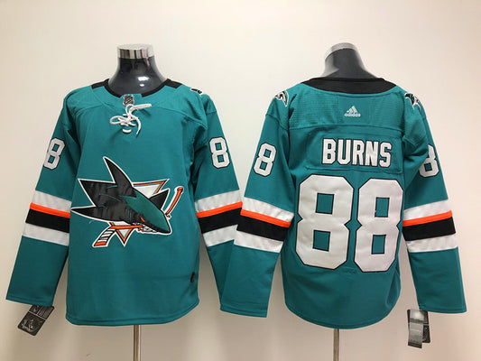 San Jose Sharks Brent Burns #88 Hockey jerseys