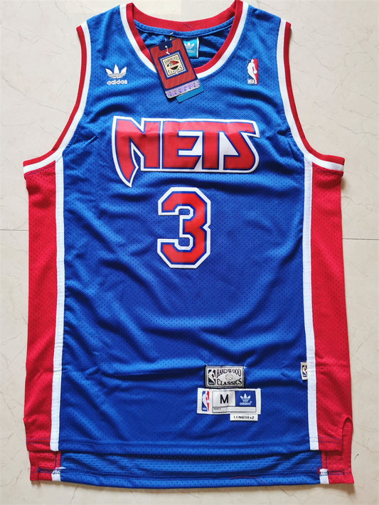 Brooklyn Nets Drazen Petrovic NO.3 Basketball Jersey