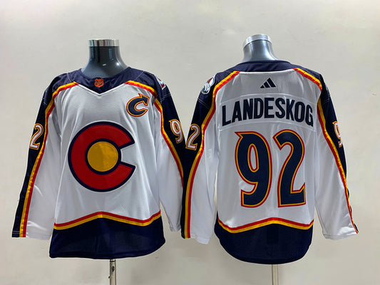 Colorado Avalanche Gabriel Landeskog #92 Hockey jerseys