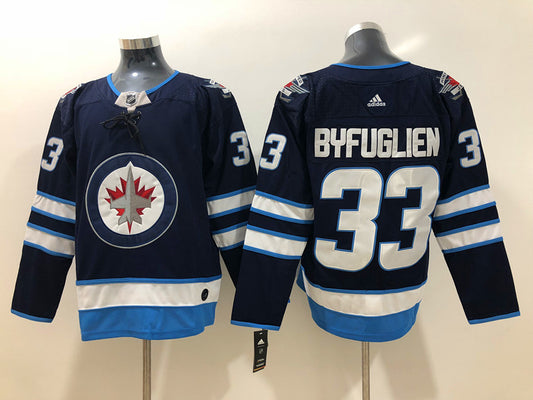 Winnipeg Jets Atlanta Thrashers Dustin Byfuglien #33 Hockey jerseys