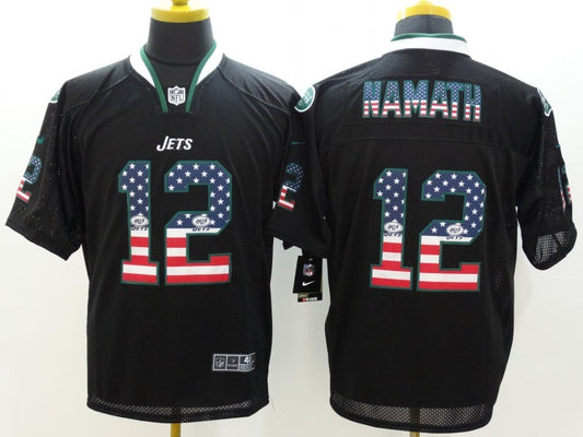 Adult New York Jets Joe Namath NO.12 Football Jerseys