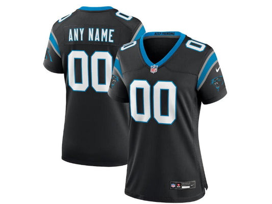 Women's Carolina Panthers number and name custom Football Jerseys