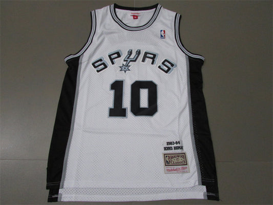 San Antonio Spurs Dennis Rodman NO.10 Basketball Jersey