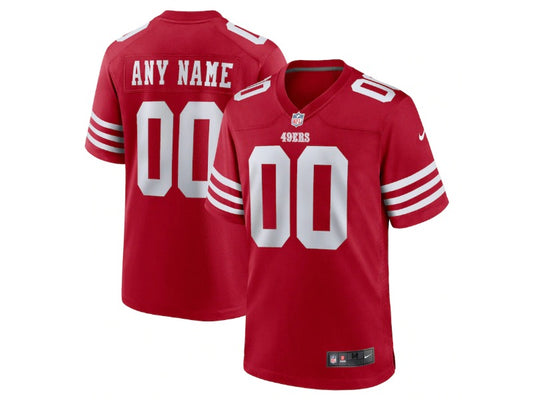 Adult San Francisco 49ers number and name custom Football Jerseys
