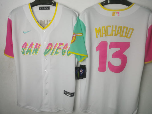 Men/Women/Youth San Diego Padres Manny Machado NO.13 baseball Jerseys