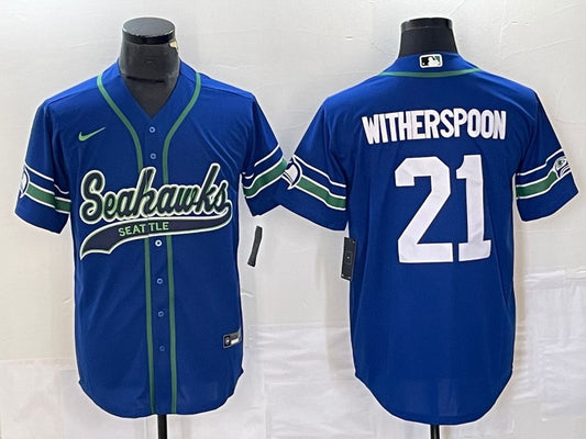 New arrival Adult Seattle Seahawks Devon Witherspoon NO.21 Football Jerseys