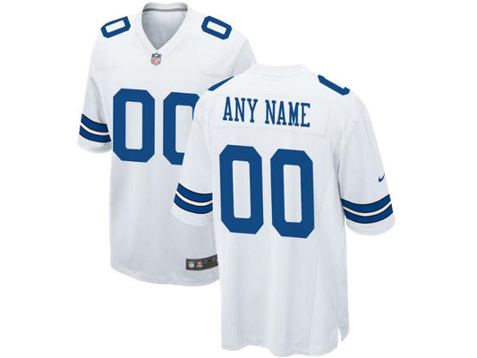 Adult Dallas Cowboys number and name custom Football Jerseys