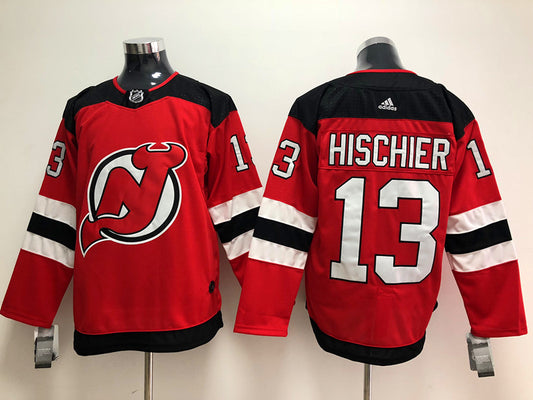 New Jersey Devils Nico Hischier #13 Hockey jerseys