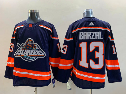 NEW York Islanders Mathew Barzal #13 Hockey jerseys